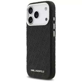 iPhone 17 Pro Karl Lagerfeld FW Stamped Karl MagSafe fekete tok-3666339496951 2 kép