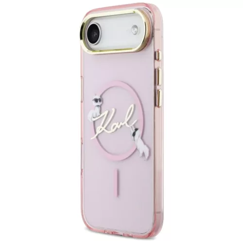 iPhone Air Karl Lagerfeld IML Choupettes Karl Script Logo MagSafe tok -3666339606206 2 kép
