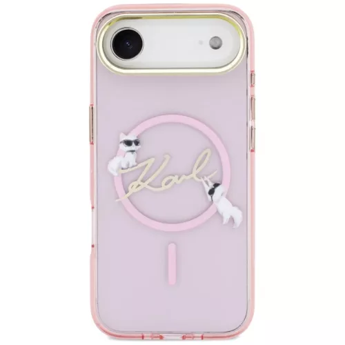 iPhone Air Karl Lagerfeld IML Choupettes Karl Script Logo MagSafe tok -3666339606206 3 kép