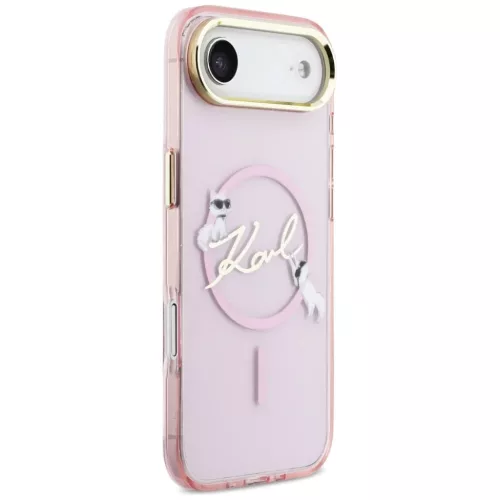 iPhone Air Karl Lagerfeld IML Choupettes Karl Script Logo MagSafe tok -3666339606206 4 kép
