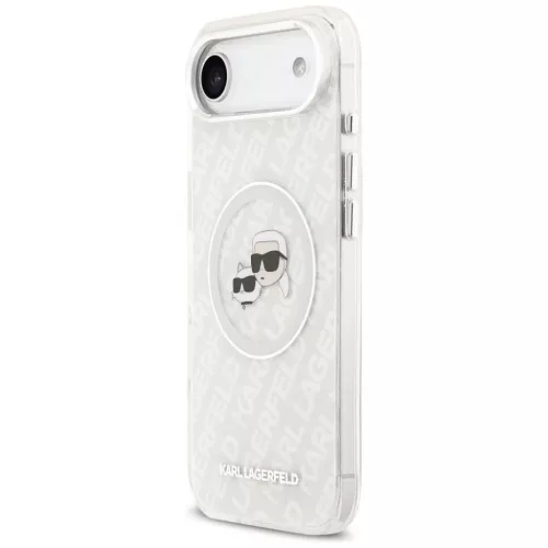 iPhone 17 Air Karl Lagerfeld IML Glitter Karl & Choupette fejek logó -3666339499228 2 kép