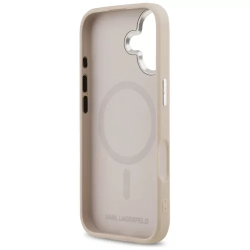iPhone 17 Karl Lagerfeld Choupette Pin MagSafe tok rózsaszín-3666339495930 6 kép