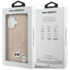 iPhone 17 Karl Lagerfeld Choupette Pin MagSafe tok rózsaszín-3666339495930 8 kép