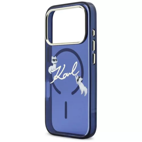iPhone 17 Pro Max Karl Lagerfeld IML Choupettes Karl Script Logo MagSa-3666339606701 6 kép