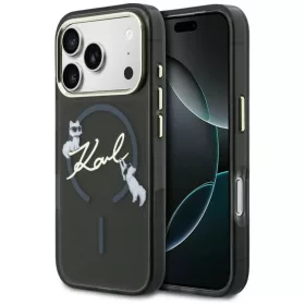 iPhone 17 Pro Max Karl Lagerfeld IML Choupettes Karl Script Logo MagSa-3666339605902 1 kép