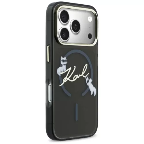 iPhone 17 Pro Max Karl Lagerfeld IML Choupettes Karl Script Logo MagSa-3666339605902 4 kép