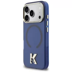 iPhone 17 Pro Max Karl Lagerfeld IML K Head Logo MagSafe tok kék-3666339599027 2 kép