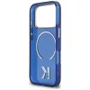 iPhone 17 Pro Max Karl Lagerfeld IML K Head Logo MagSafe tok kék-3666339599027 7 kép