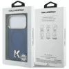 iPhone 17 Pro Max Karl Lagerfeld IML K Head Logo MagSafe tok kék-3666339599027 8 kép