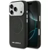 iPhone 17 Pro Max Karl Lagerfeld K Head Point Logo MagSafe tok fekete