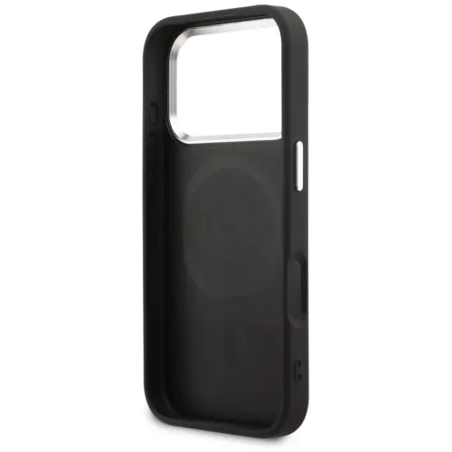 iPhone 17 Pro Max Karl Lagerfeld K Head Point Logo MagSafe tok fekete-3666339602703 7 kép