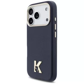 iPhone 17 Pro Max Karl Lagerfeld Karl Head Logo MagSafe tok kék-3666339597429 2 kép