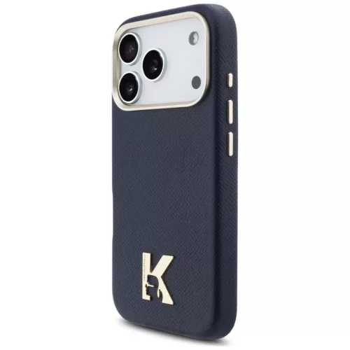 iPhone 17 Pro Max Karl Lagerfeld Karl Head Logo MagSafe tok kék-3666339597429 2 kép