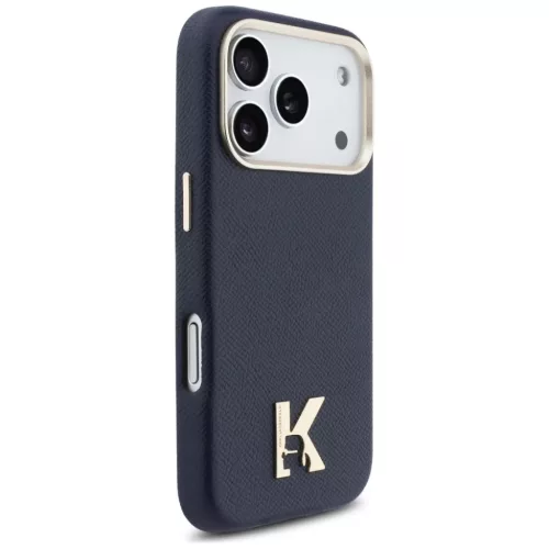 iPhone 17 Pro Max Karl Lagerfeld Karl Head Logo MagSafe tok kék-3666339597429 4 kép