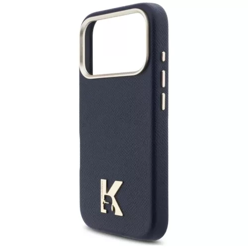 iPhone 17 Pro Max Karl Lagerfeld Karl Head Logo MagSafe tok kék-3666339597429 6 kép