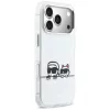 iPhone 17 Pro Max Karl Lagerfeld IML Karl & Choupette Peekaboo Logo Ma-3666339607340 4 kép