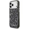 iPhone 17 Pro Max Karl Lagerfeld IML Leopárd Minta MagSafe tok fekete-3666339506100 2 kép