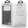 iPhone 17 Pro Max Karl Lagerfeld IML Leopárd Minta MagSafe tok fekete-3666339506100 8 kép