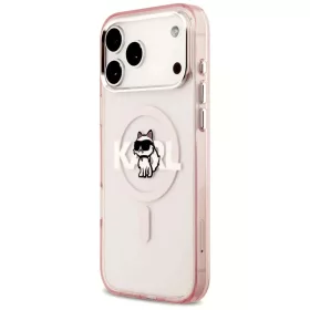 iPhone 17 Pro Max Karl Lagerfeld IML Choupette Sketch Logo MagSafe ró-3666339504663 2 kép