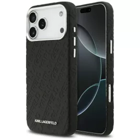   iPhone 17 Pro Max Karl Lagerfeld FW Stamped Karl MagSafe tok Fekete