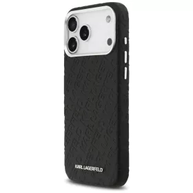 iPhone 17 Pro Max Karl Lagerfeld FW Stamped Karl MagSafe tok Fekete-3666339496968 2 kép