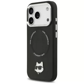 iPhone 17 Pro Max Karl Lagerfeld Choupette Pin MagSafe tok fekete tok-3666339496128 2 kép