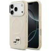 iPhone 17 Pro Max Karl Lagerfeld Karl & Choupette Pins MagSafe tok Bézs tok