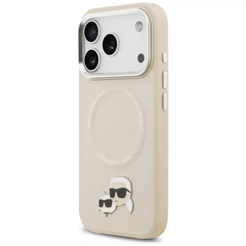 iPhone 17 Pro Max Karl Lagerfeld Karl & Choupette Pins MagSafe tok Bé-3666339495169 2 kép