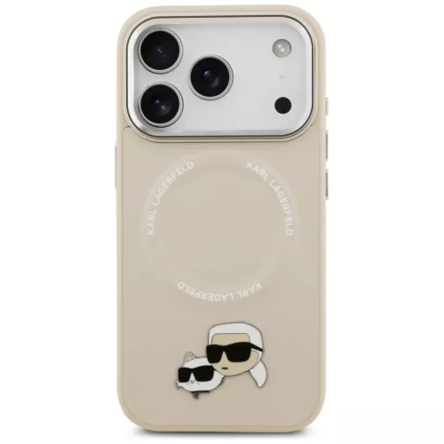 iPhone 17 Pro Max Karl Lagerfeld Karl & Choupette Pins MagSafe tok Bé-3666339495169 3 kép