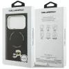 iPhone 17 Pro Max Karl Lagerfeld Karl & Choupette Pins MagSafe tok Fek-3666339495008 8 kép