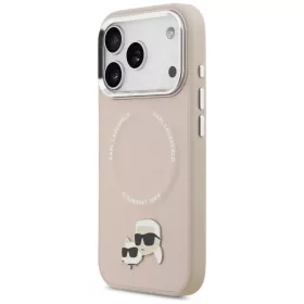 iPhone 17 Pro Max Karl Lagerfeld Karl & Choupette Pins MagSafe rózsas-3666339495480 2 kép