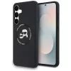 Samsung Galaxy S25 FE Karl Lagerfeld Szilikon Karl&Choupette Heads MagSafe tok fekete