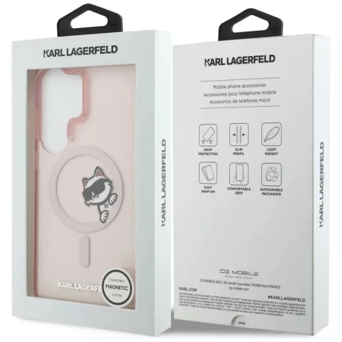 Samsung Galaxy S26 Ultra Karl Lagerfeld IML Peekaboo Choupette MagSafe-3666339612757 8 kép
