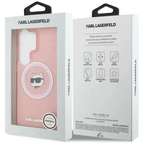 Samsung Galaxy S26 Ultra Karl Lagerfeld IML Repeated Choupette MagSafe-3666339612511 8 kép