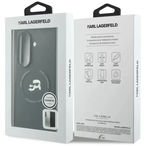  Samsung Galaxy Z Fold8 Ultra fekete Karl Lagerfeld Karl & Choupette P-3666339662868 7 kép