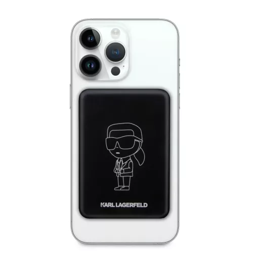 Karl Lagerfeld Ikonik NFT MagSafe Powerbank 3000mAh fekete-3666339126964 2 kép
