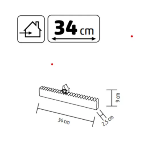 Home KLW25 LED-es adventi naptár, 7db LED világítás, fa alapanyag,-5999084973322 8 kép