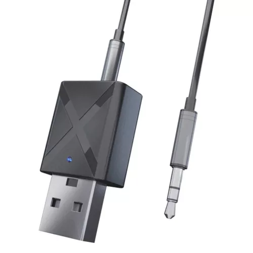 Mini Bluetooth USB-3.5 mm sztereó AUX audio adapter adó/vevő audio-- 2 kép