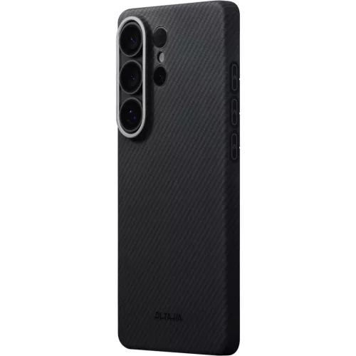  Samsung Galaxy S26 Ultra fekete/szürke twill Pitaka Edge tok (Aaron -8594184316757 3 kép