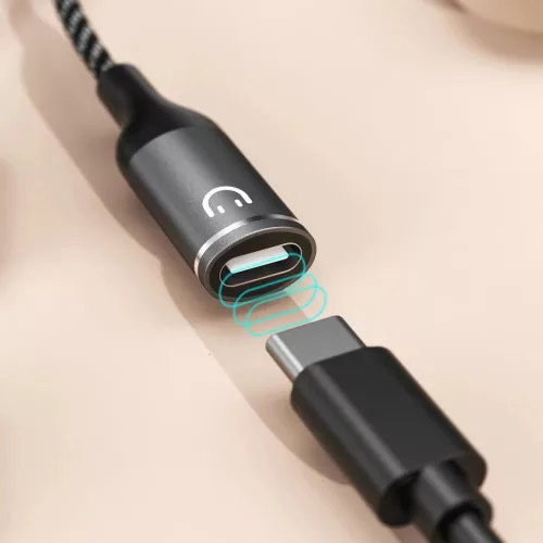 Dudao L13C+ 2 az 1-ben USB-C Adapter - Szürke-6976625332823 9 kép