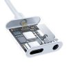 Dudao USB Type C - USB Type C / 3.5mm mini jack audio és töltés ada-6970379618158 3 kép