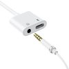 Dudao USB Type C - USB Type C / 3.5mm mini jack audio és töltés ada-6970379618158 4 kép