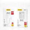 Dudao USB Type C - USB Type C / 3.5mm mini jack audio és töltés ada-6970379618158 5 kép