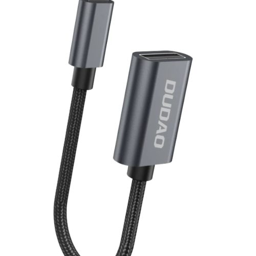 Dudao USB - Micro USB  2.0 OTG adapter átalakító kábel fekete (L15-6970379618363 1 kép