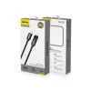 Dudao L7C USB-C - USB-C 100W kábel LED kijelzővel 1m - Fekete-6976625334414 3 kép