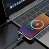 Dudao L7C USB-C - USB-C 100W kábel LED kijelzővel 1m - Fekete-6976625334414 5 kép