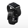Baseus Slip-Thru óraszíj Apple Watch 3/4/5/6/7/8/SE 38/40/41 mm feke-6953156203075 5 kép
