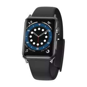   Baseus Slip-Thru óraszíj Apple Watch 4/5/6/7/8/SE/Ultra (42/44/45/49mm) fekete (LBWSE-A01)