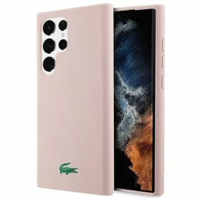 Samsung Galaxy S23 Ultra tok Lacoste LCHCS23LSLOLP világos rózsaszí-3666339114145 1 kép