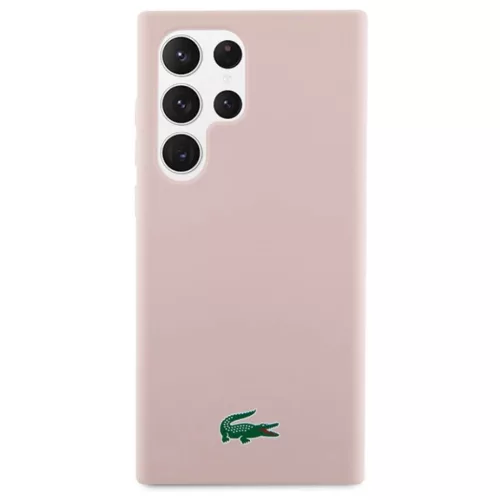 Samsung Galaxy S23 Ultra tok Lacoste LCHCS23LSLOLP világos rózsaszí-3666339114145 3 kép